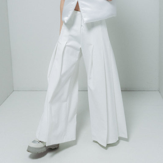 Pantalón de tablas Blanco
