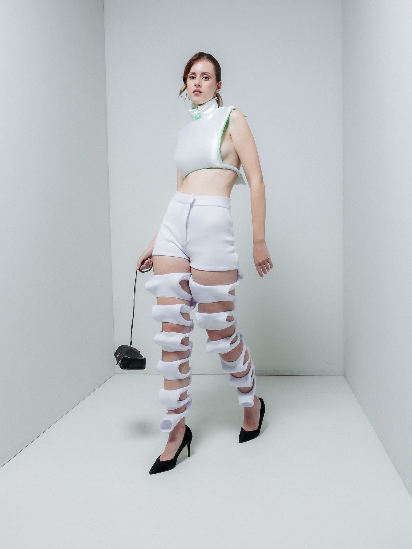 Pantalón de neopreno en zigzag