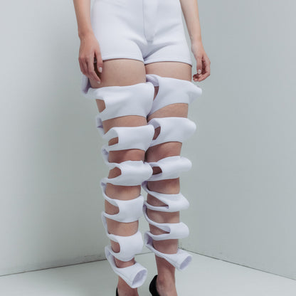 Pantalón de neopreno en zigzag