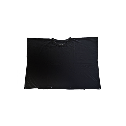Black square t-shirt