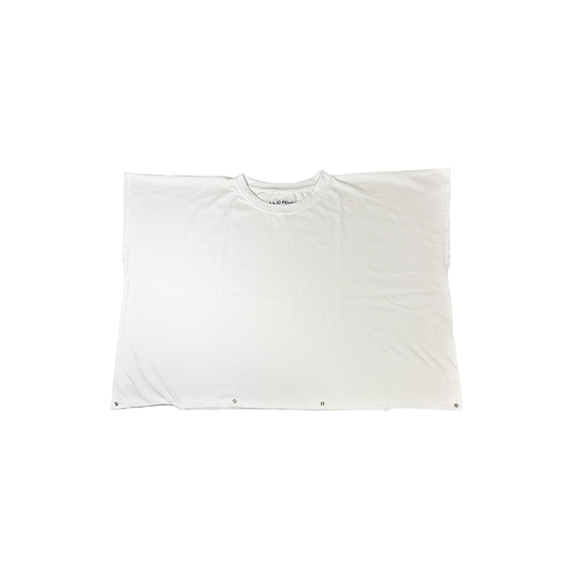 White square t-shirt