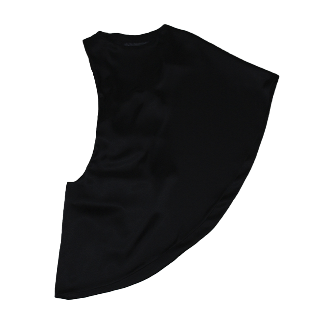 Vestido media luna negro